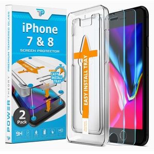 iPhone 8 Screen Protector/iPhone 7 Screen Protector [2-Pack]